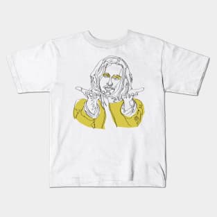 Klaus yellow figure Kids T-Shirt